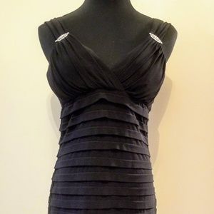 Christmas Black Dress Size 8 NWT
